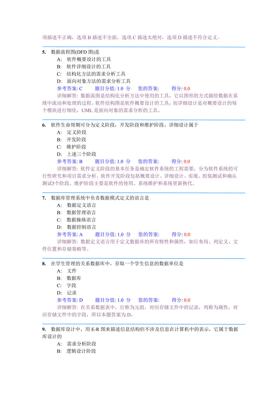 二级c语言真题2010年3月_第2页