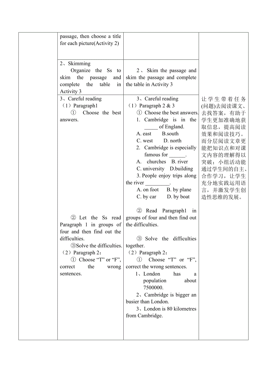 外研版初中英语八年级上册教案：Module2Unit2_第2页