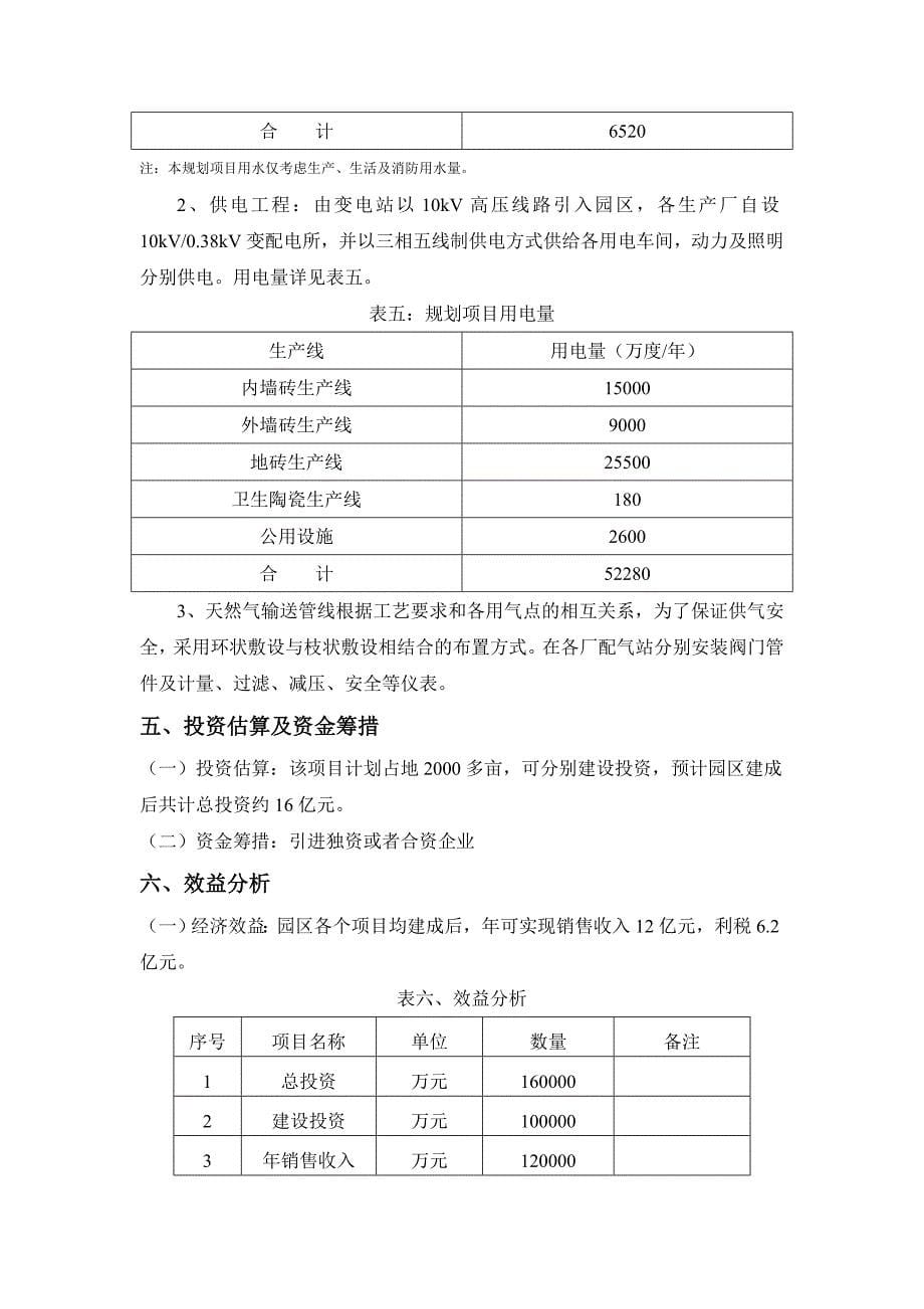 天然气作燃料制陶瓷项目_第5页