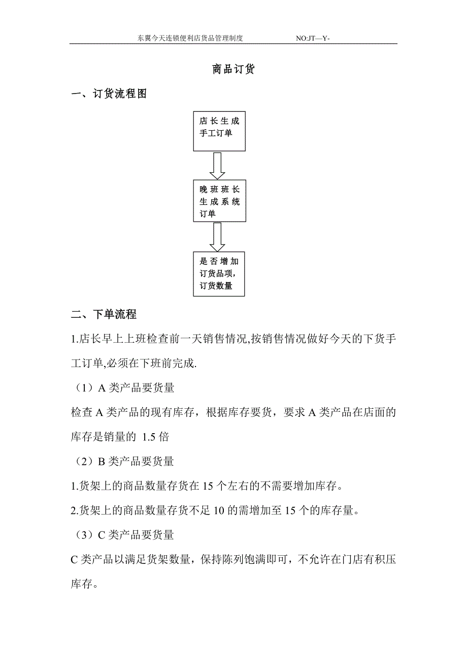 便利店订货流程_第1页