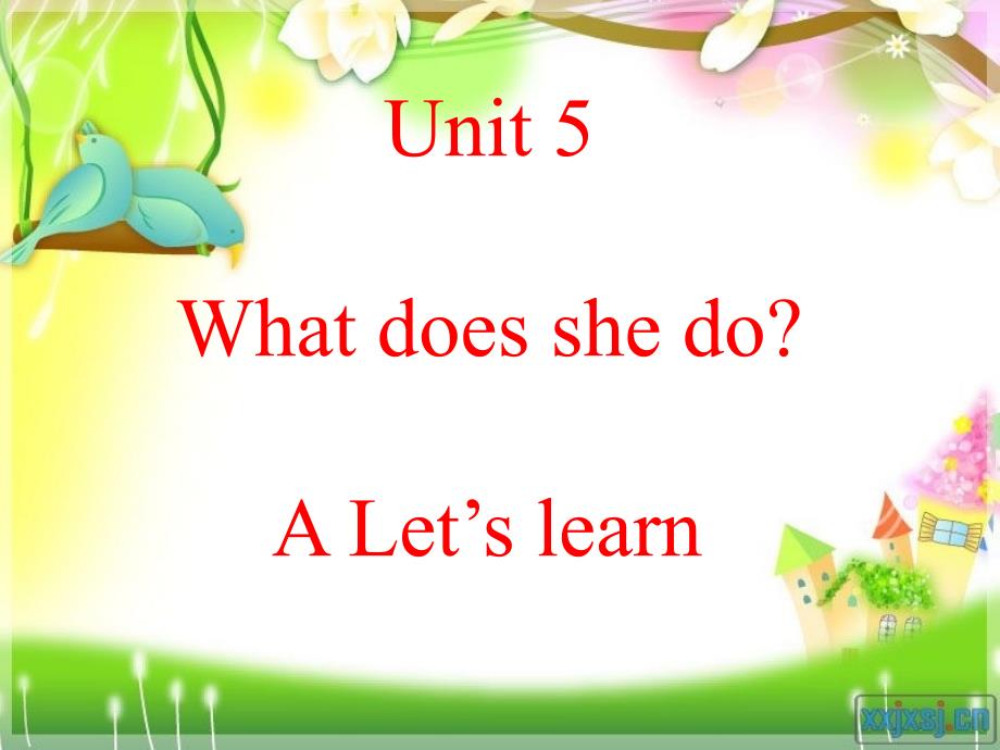 PEP小学六年级上册Unit5WhatDoesSheDo课件_第1页