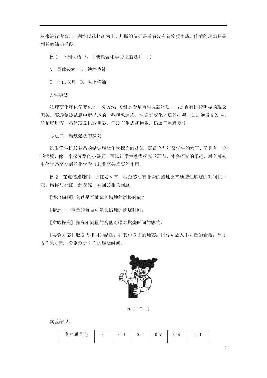 2018年秋九年级化学上册第一单元步入化学殿堂总结提升试题（新版）鲁教版_第2页