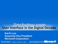 UserInterfaceintheDigitalDecade