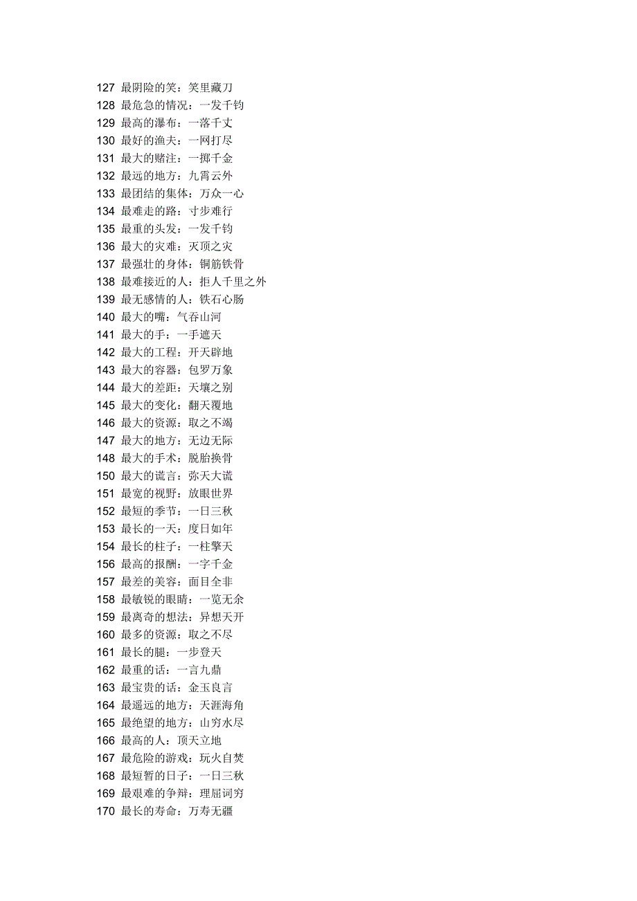 最有趣的成语集合_第4页