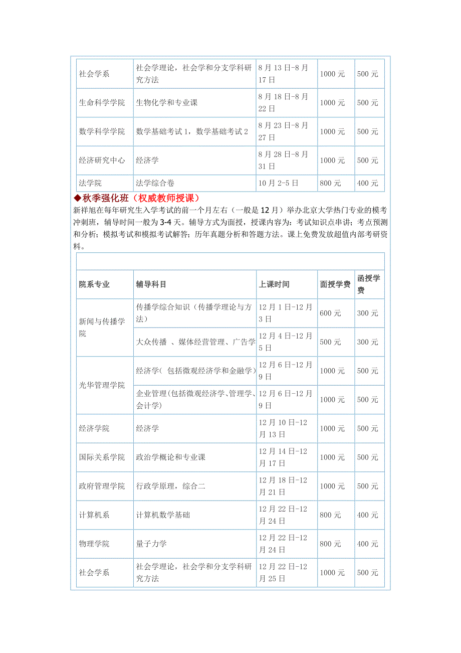 北大考研辅导班_第2页