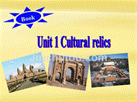 高中英语《Unit1Culturalrelics》课件