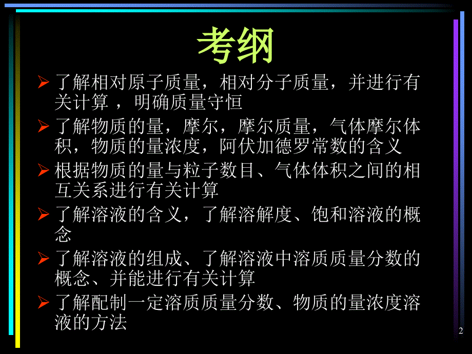 化学第一轮复习第一课时2010.8.9_第2页