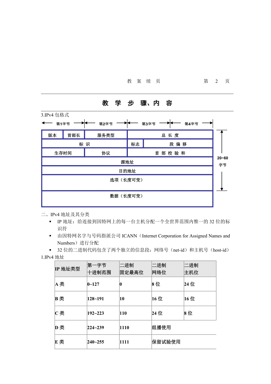 《计算机网络高级配置》第五讲ip协议及子网规划_第3页