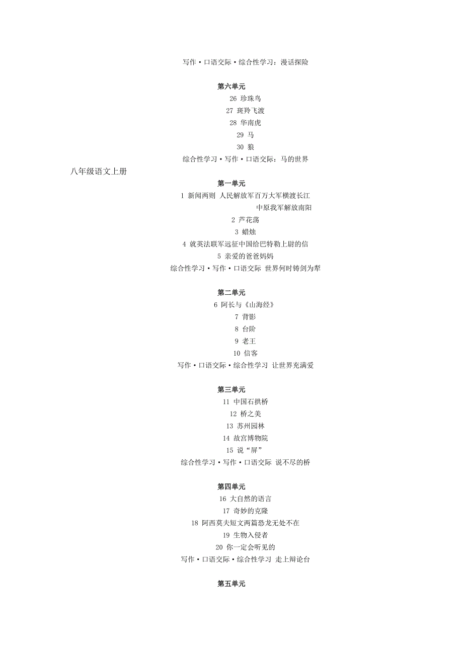 初中语文课目录_第3页