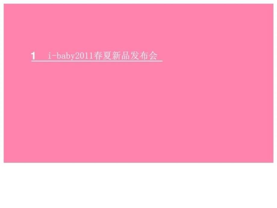 2010中国高端婴童产业全球峰会ppt课件_第5页