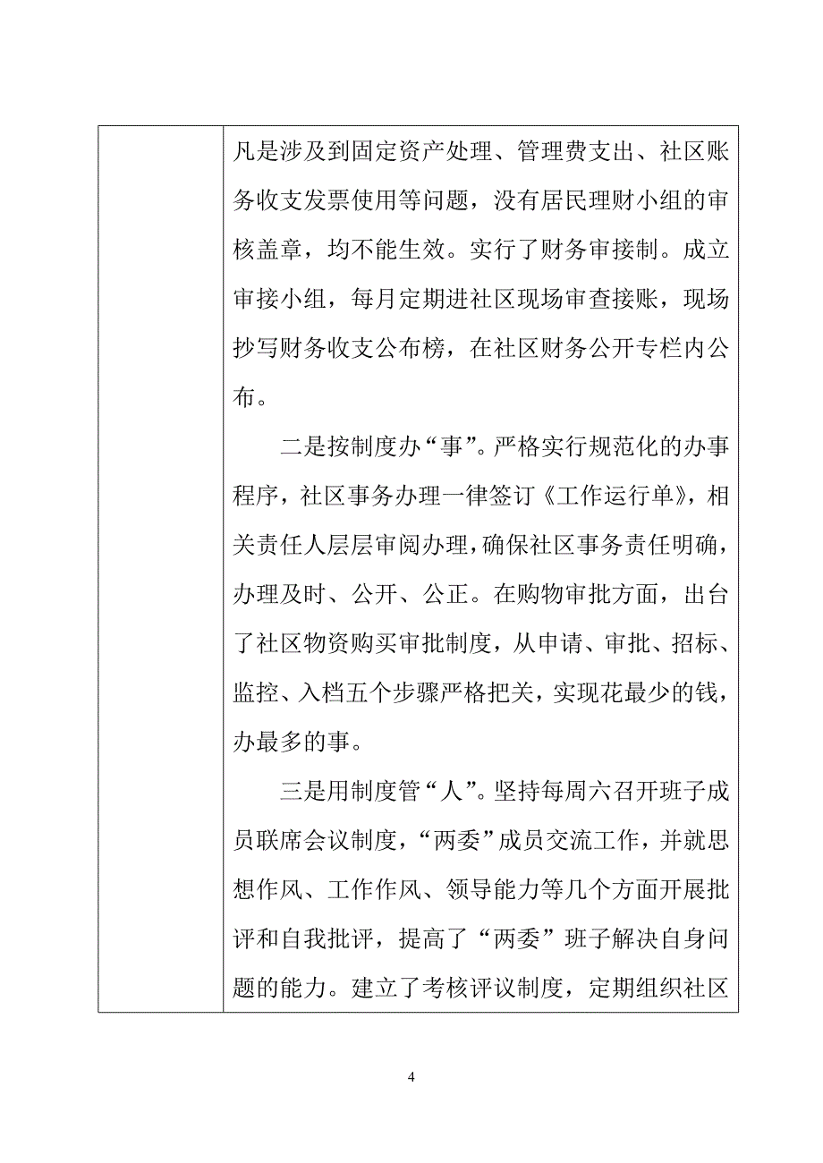 胶南市农村基层党风廉政建设示范村_第4页