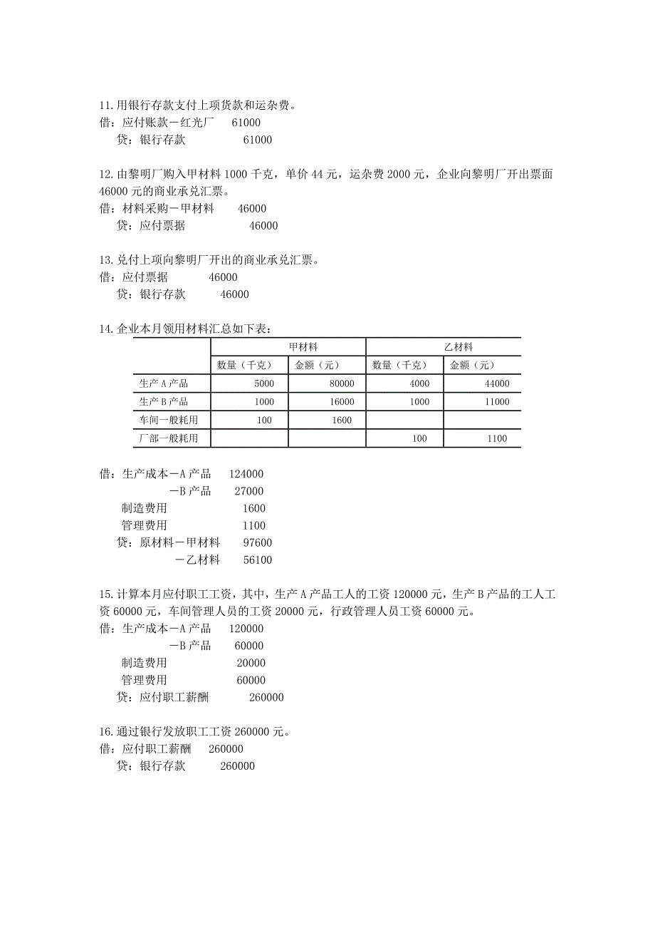 会计学大型作业答案_淦乐乐__第2页