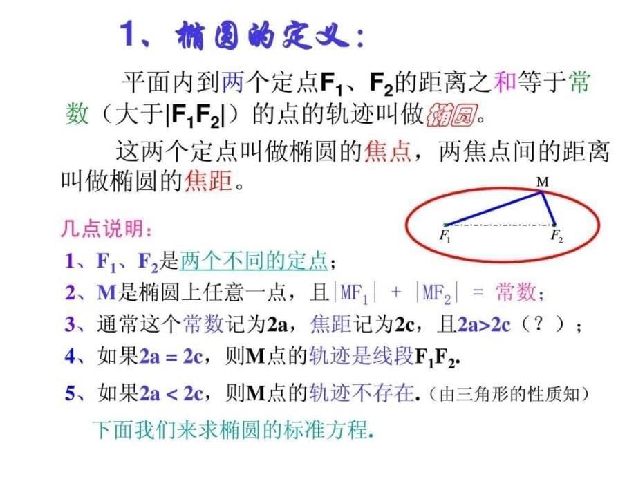 椭圆及其标准方程ppt课件_第5页