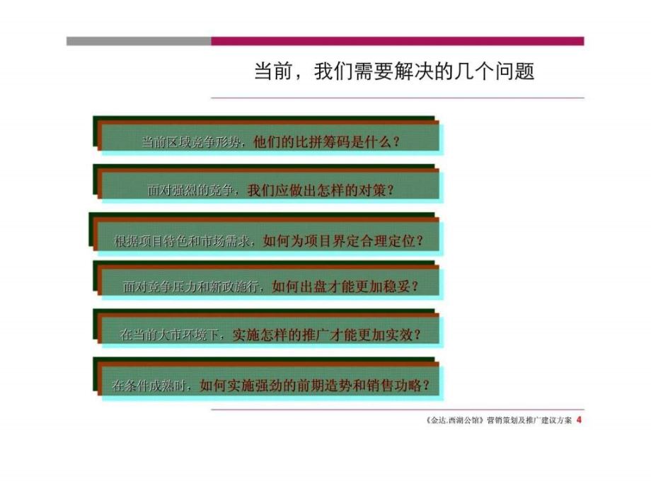 2011年扬州金达西湖公馆营销策划及推及建议方案ppt课件_第4页