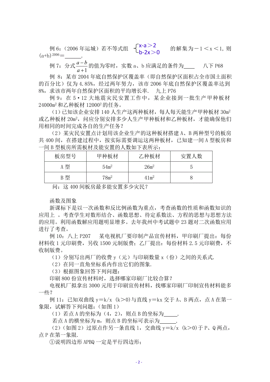 浅谈数学中考复习备考_第2页