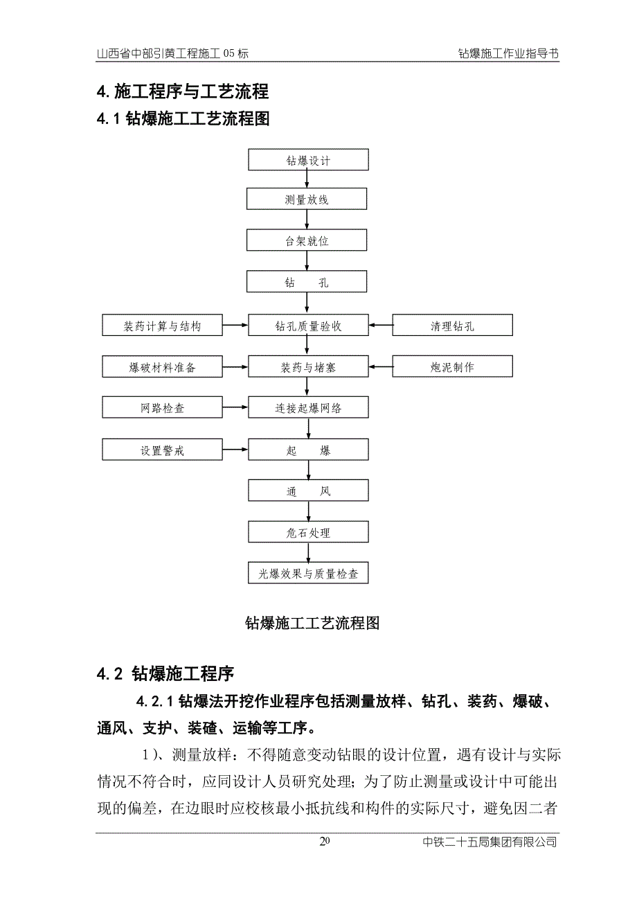 钻爆施工作业指导书_第4页