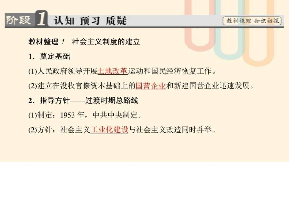 2018版高中历史专题3中国社会主义建设道路的探索1社会ppt课件_第3页