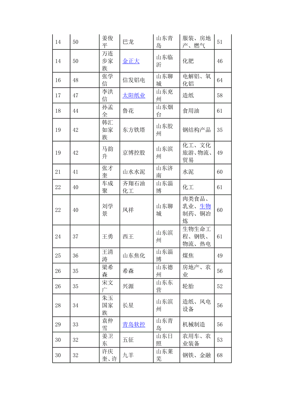 山东胡润排行榜_第2页