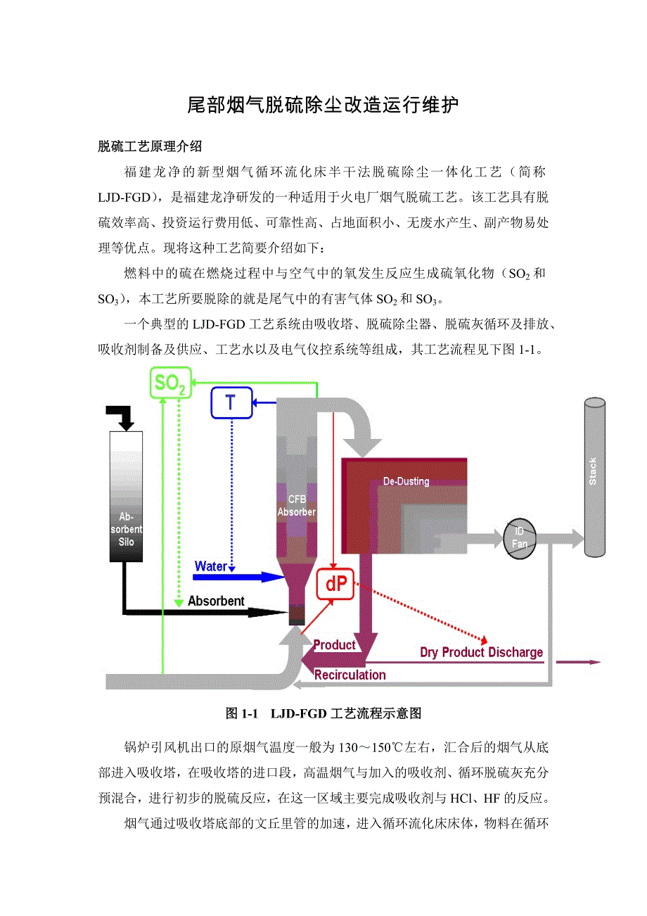 尾部烟气脱硫除尘改造运行维护_第1页