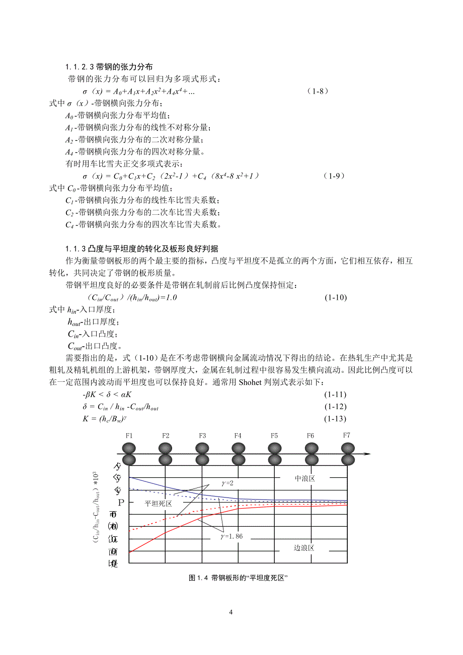 宽带钢生产线板形质量控制理论和应用讲义(钢板铝板板形控制方面的资料-杨荃)_第4页