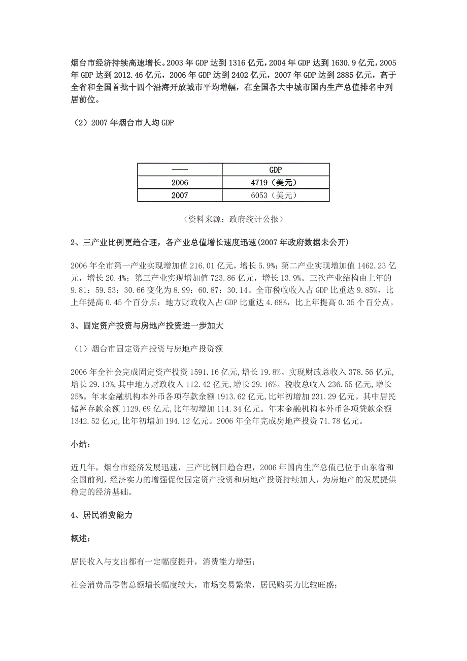 烟台房地产市场调研报告2006_第3页