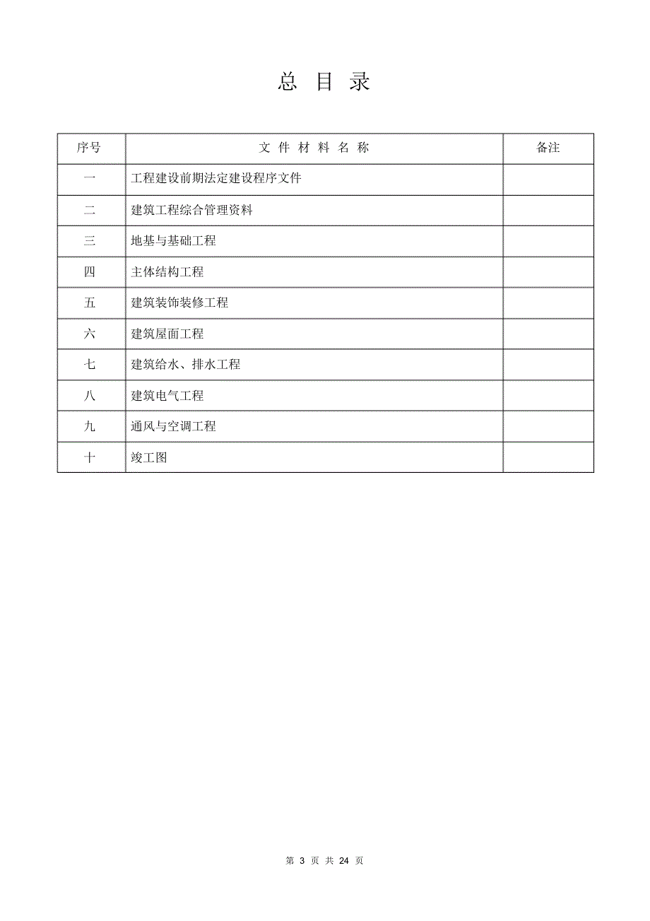 (整理)建筑工程资料目录_第3页