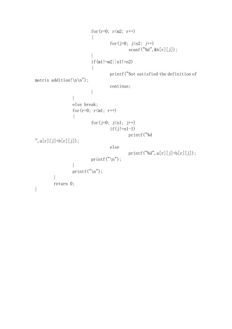 山东科技大学ojt题之matrixproblem(ii)arraypratice_第3页