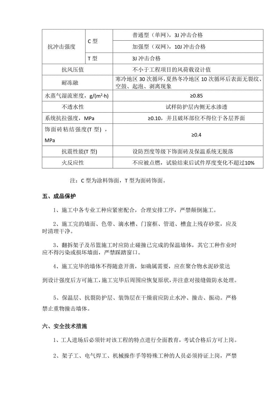 外墙保温质量安全技术交底_第5页