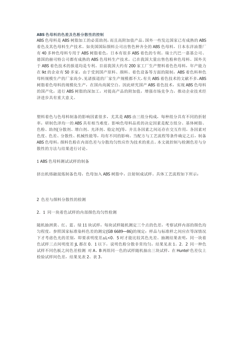 注塑模具abs色粉控制_第1页