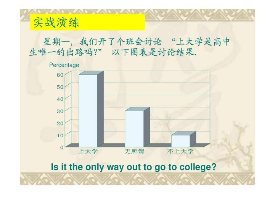 2011年高考英语备考图表类作文写作方法ppt课件_第2页