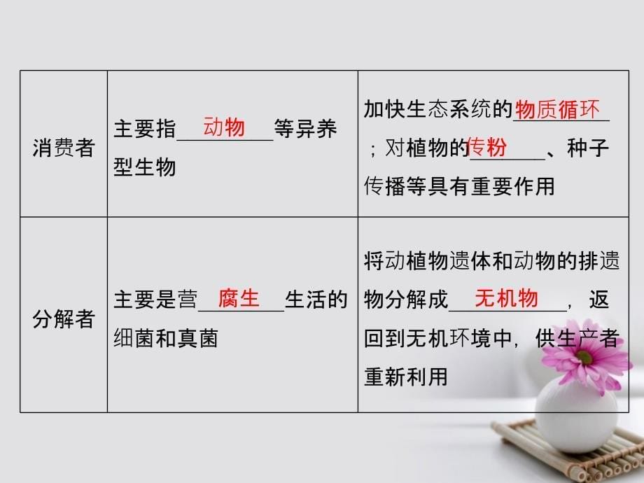 2018届高考生物总复习第九单元生物与环境9_32生态系统的结构与能量流动课件_第5页