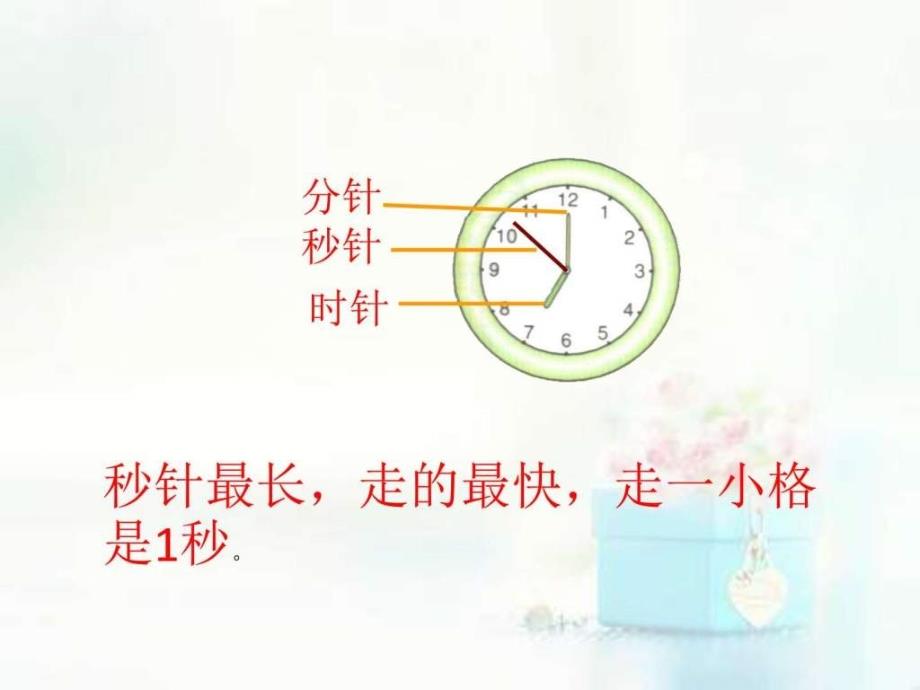 2014北师大版二年级数学下册《一分有多长》课件_第2页