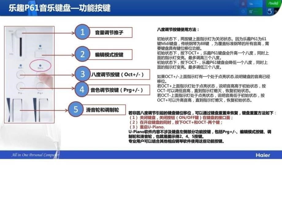 钢琴键盘使用及演示培训资料ppt课件_第5页