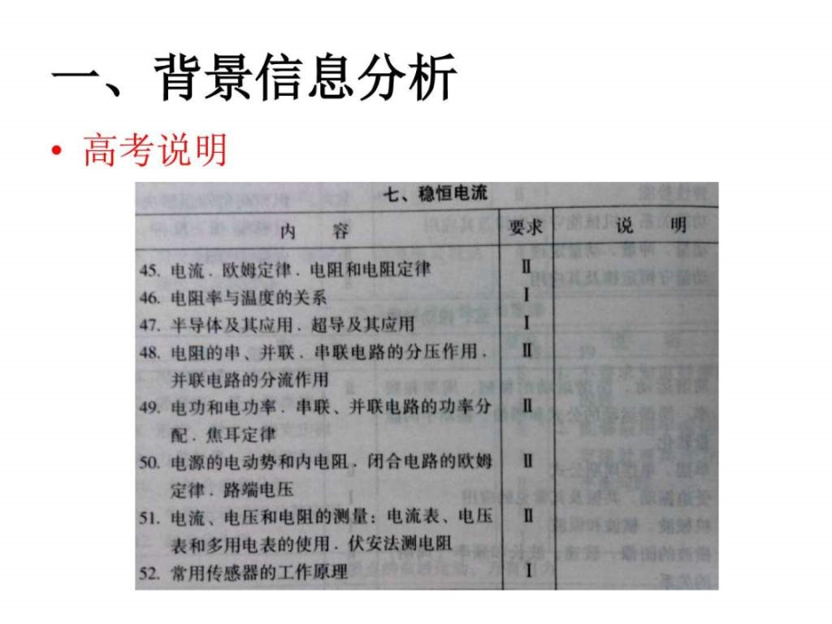 高中物理人教版选修三选修31第二章恒定电流教学分ppt课件_第3页