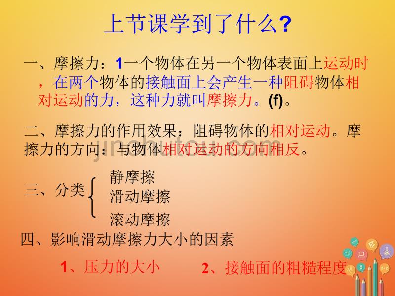 浙江省湖州市长兴县七年级科学下册第3章运动和力3.6摩擦力二课件新版浙教版_第1页