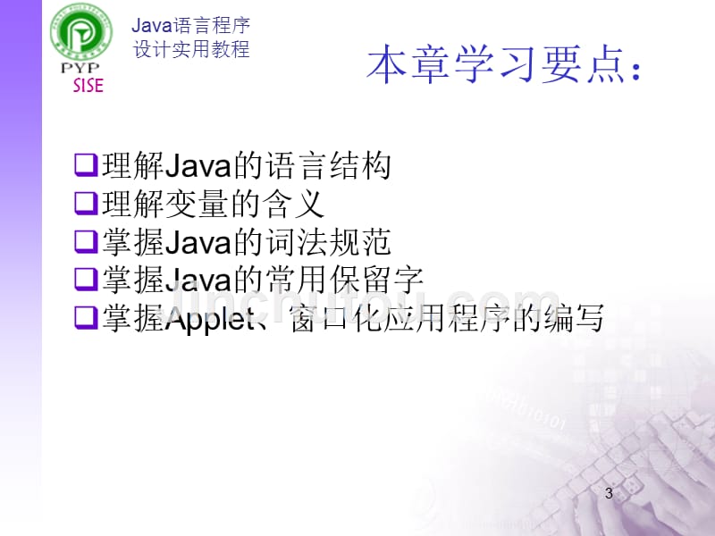 Java语言程序设计实用教程第二讲Java的本质_第3页
