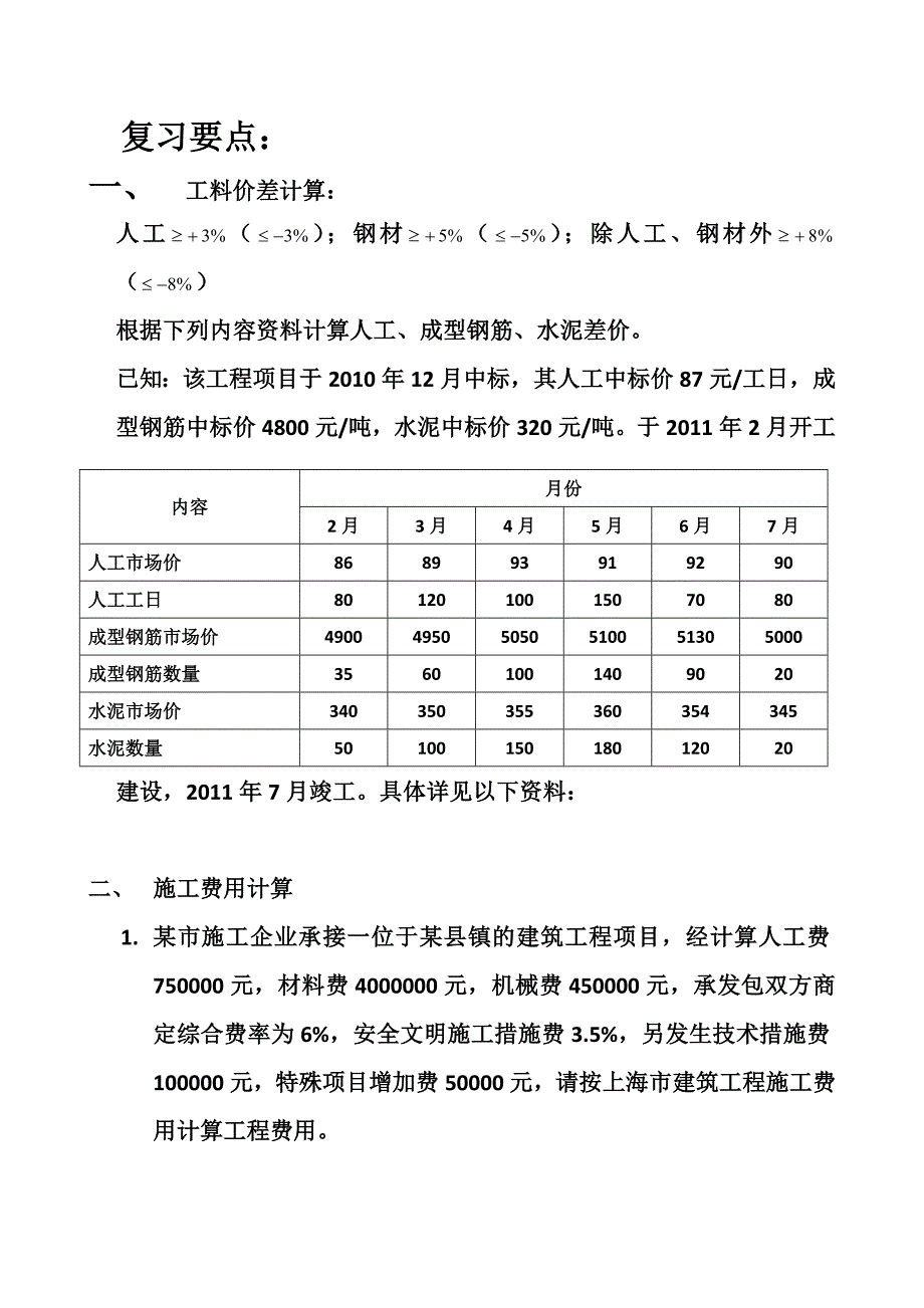 2012上海造价员复习(1)_第2页