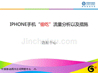 iphone手机偷吃流量分析ppt课件