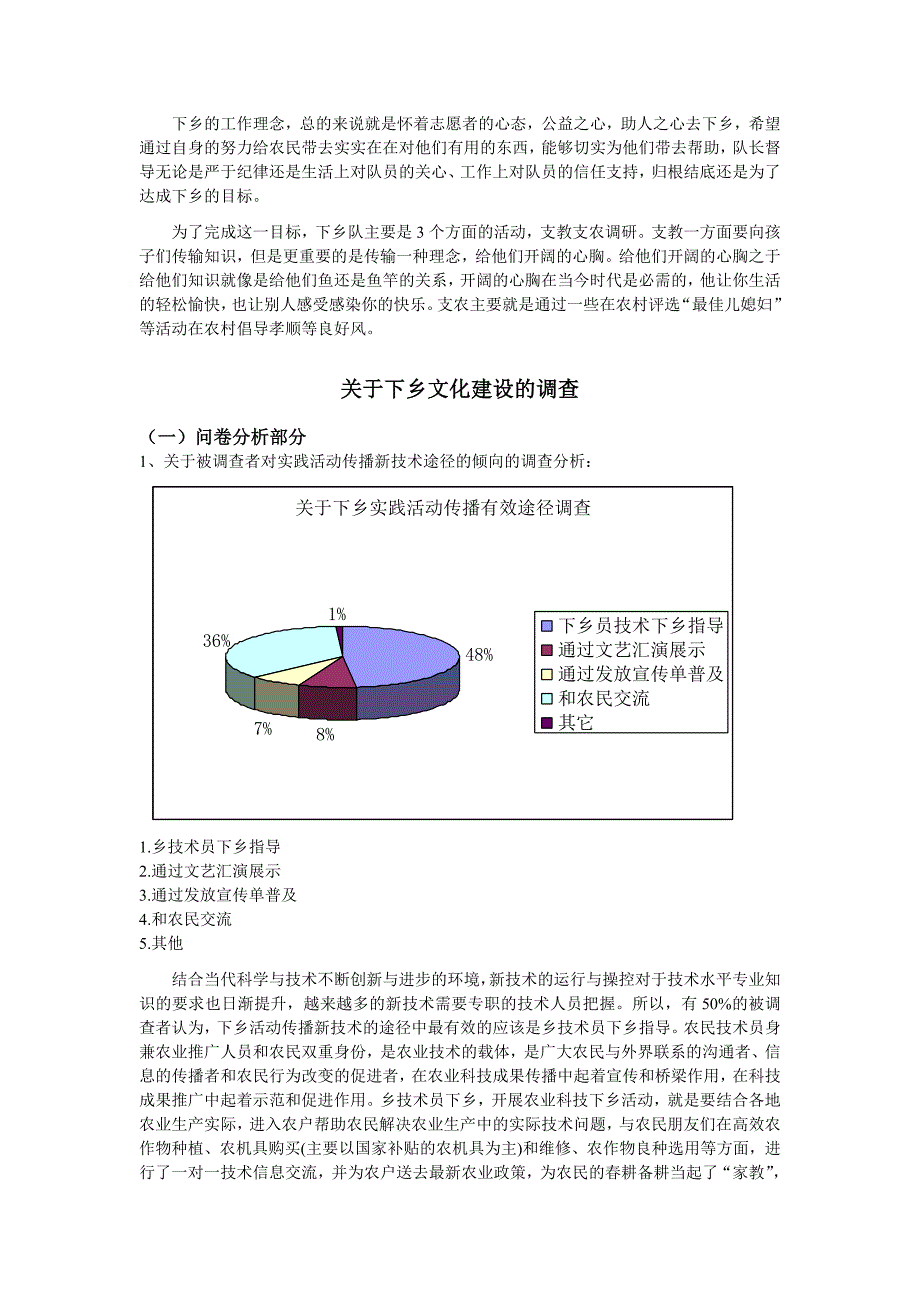 “风雨同行”队关于下乡文化的调研报告_第4页