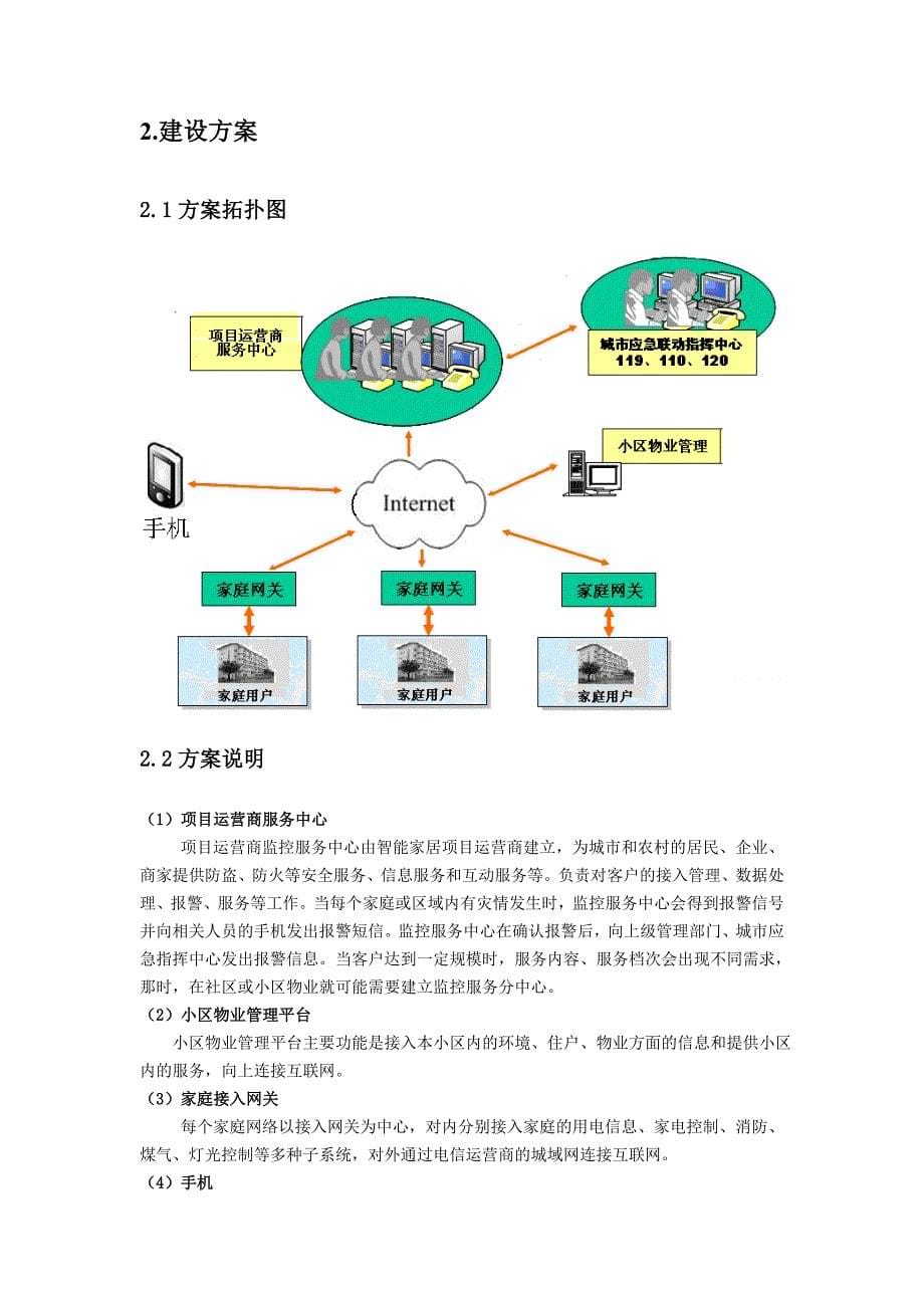 智能化小区及智能家居_第5页