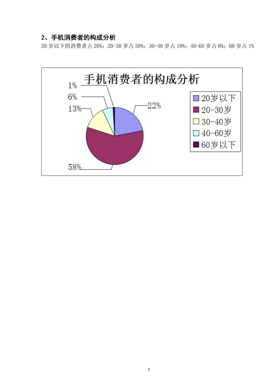 手机产品消费调研报告_第5页