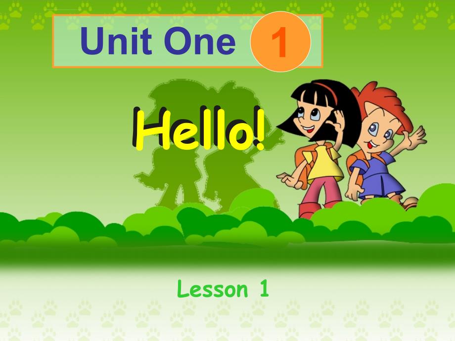 三年级上pep第一单元课件unit1hello第1课_第1页