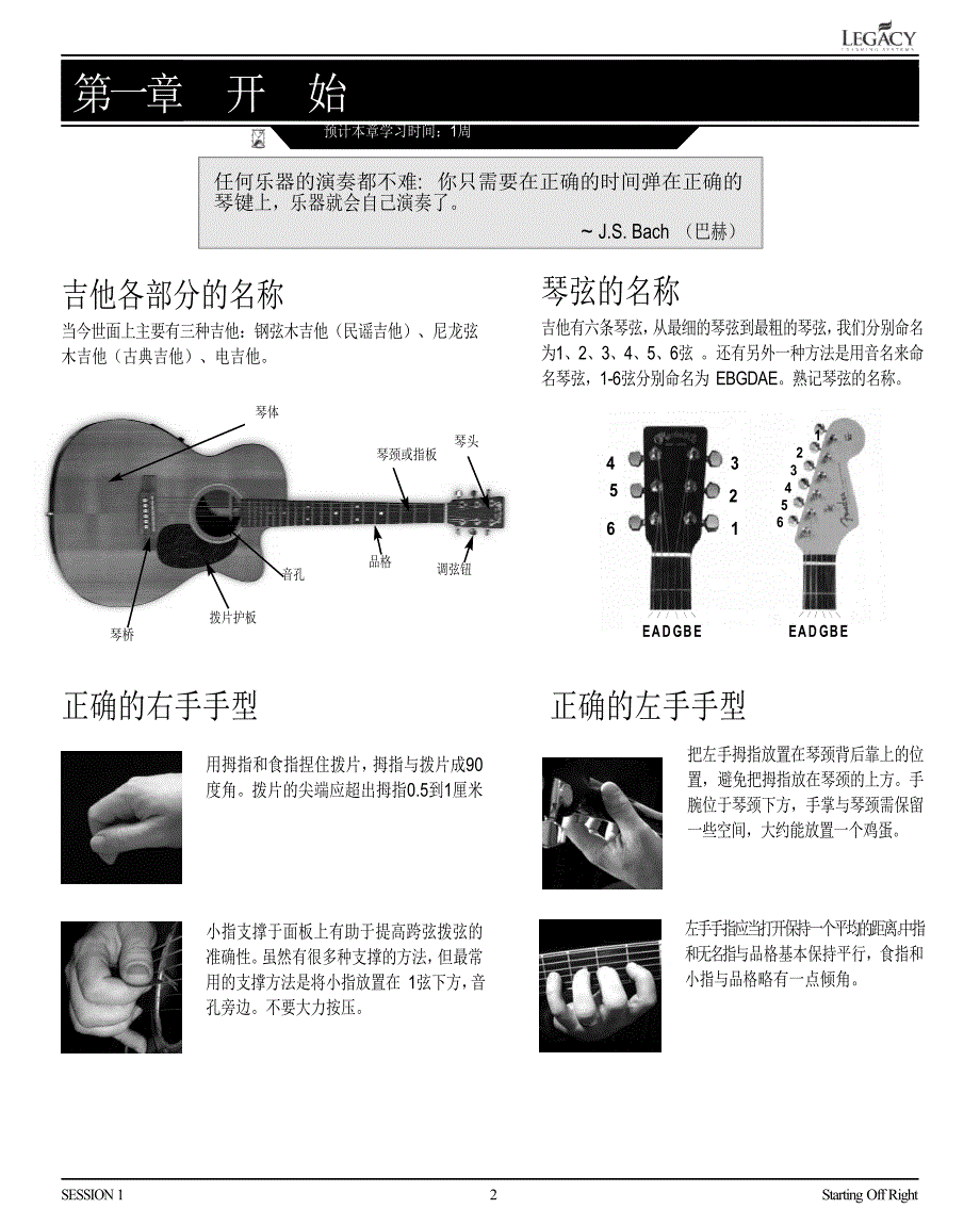 从零开始的吉他教程中文版01_cn_第2页