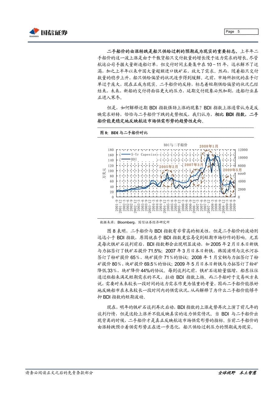 国信证券-造船行业11月月报_第5页