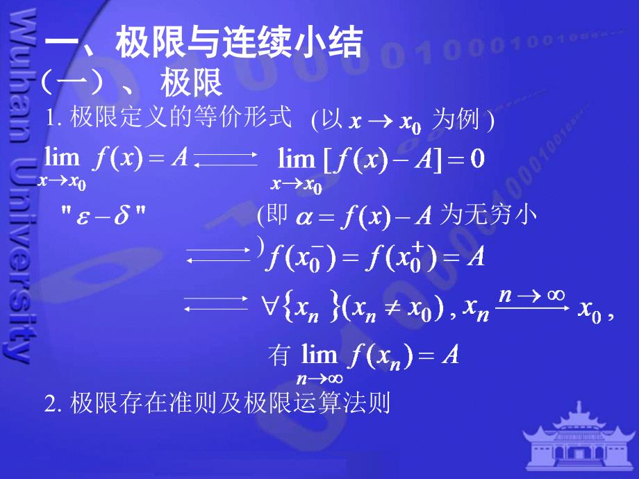 数学分析极限与连续习题课_第2页