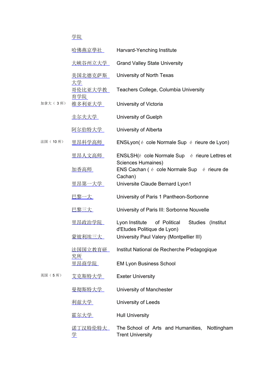 华东师范大学友好合作院校_第2页