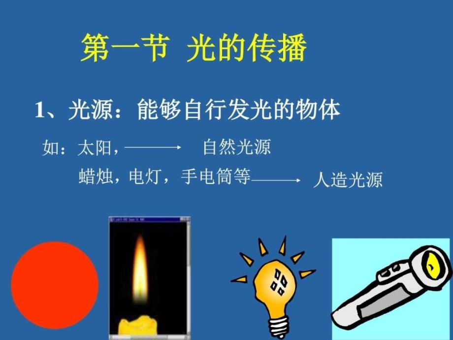 人教版初二八年级上册物理《光的传播课件ppt》_第3页