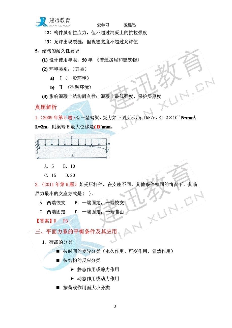 2012一建《建筑》江昔平精讲课件_第5页