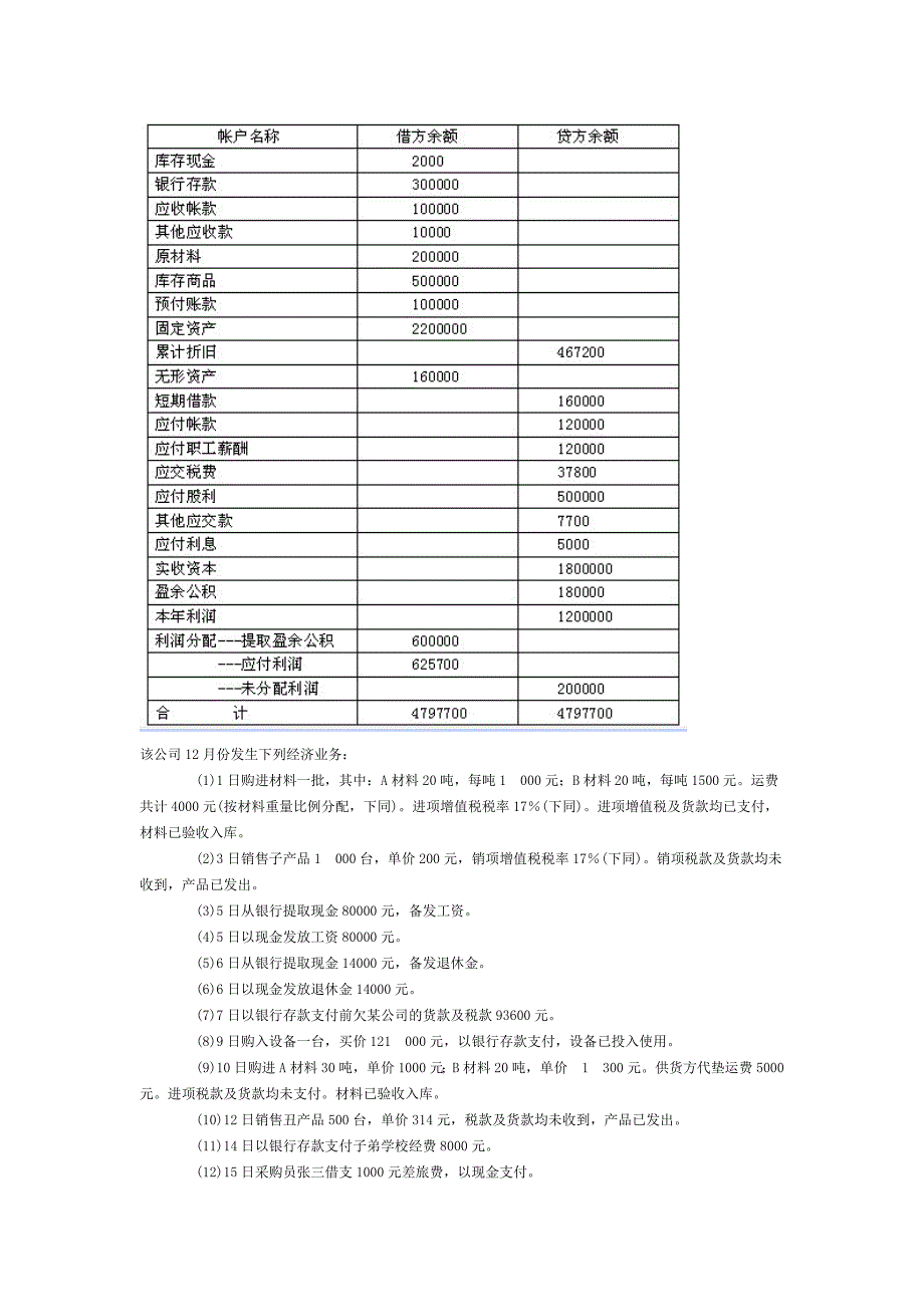 2017基础会计学B附答案_第2页