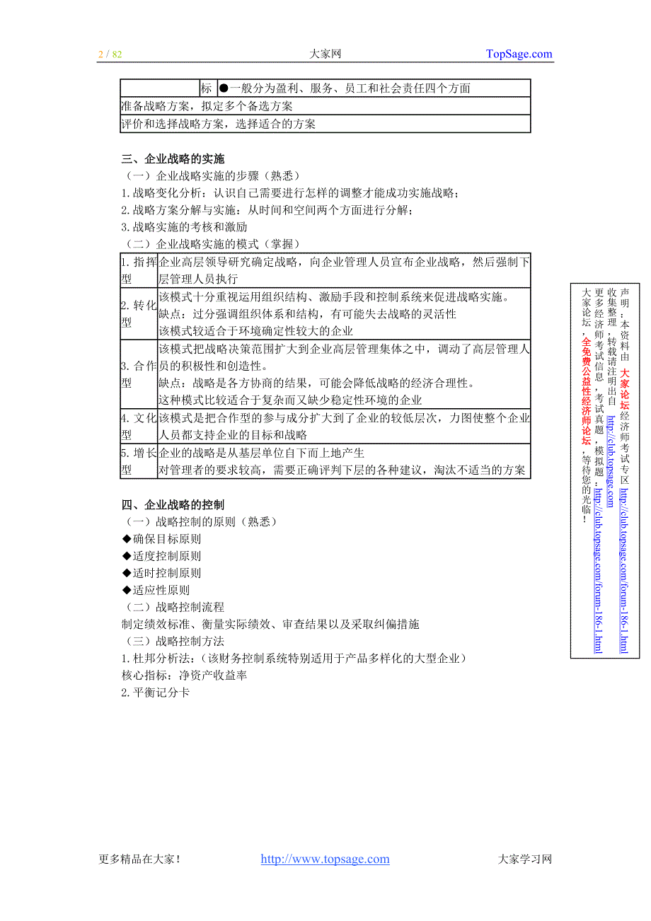 2012年经济师考试-工商管理-串讲班讲义-全(中级)_第2页